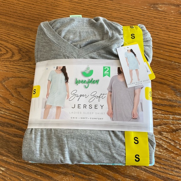 Honeydew Intimates Other - Honeydew Super Soft Jersey Ladies Sleep Shirt 2 Pack NWT